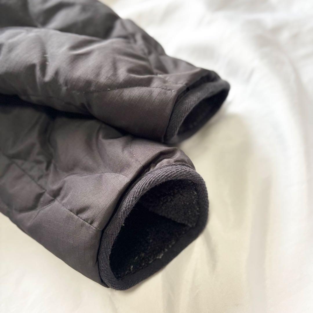 【NOLLEY'S 別注】 TAION ミリタリーリバーシブルロングダウン 黒