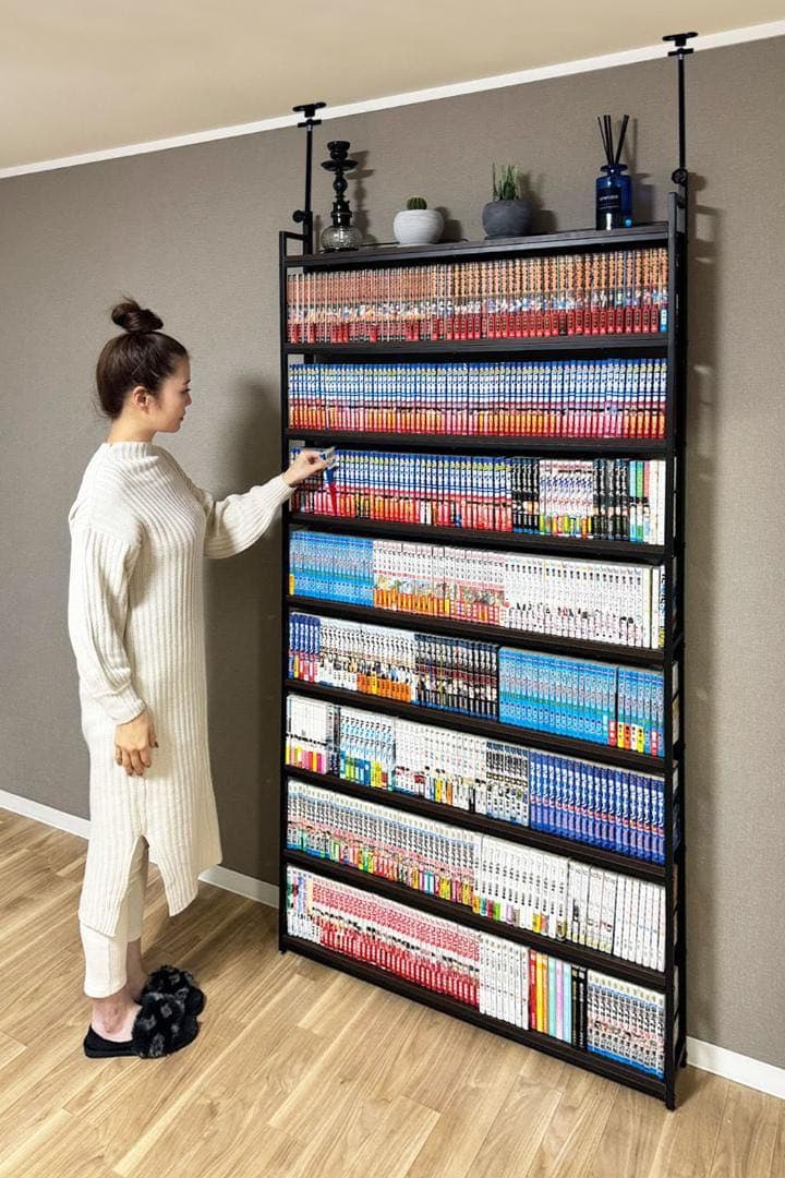 突っ張り ラック 本棚」の人気商品一覧 | 安い商品を通販サイトから