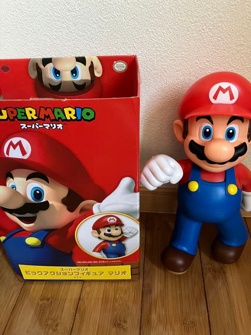スーパーマリオ ビッグアクションフィギュア マリオ - メルカリ