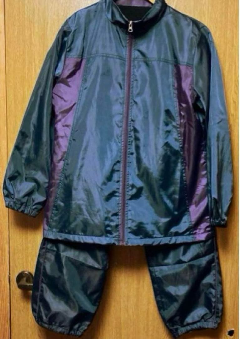 ジャージ上下セット 薄手 裏起毛