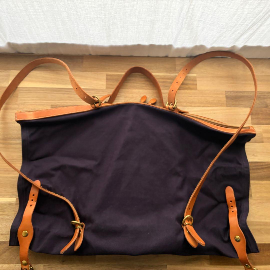 【希少】イルビゾンテ 3wayキャンディ キャンバス レザー コンパクトタイプ