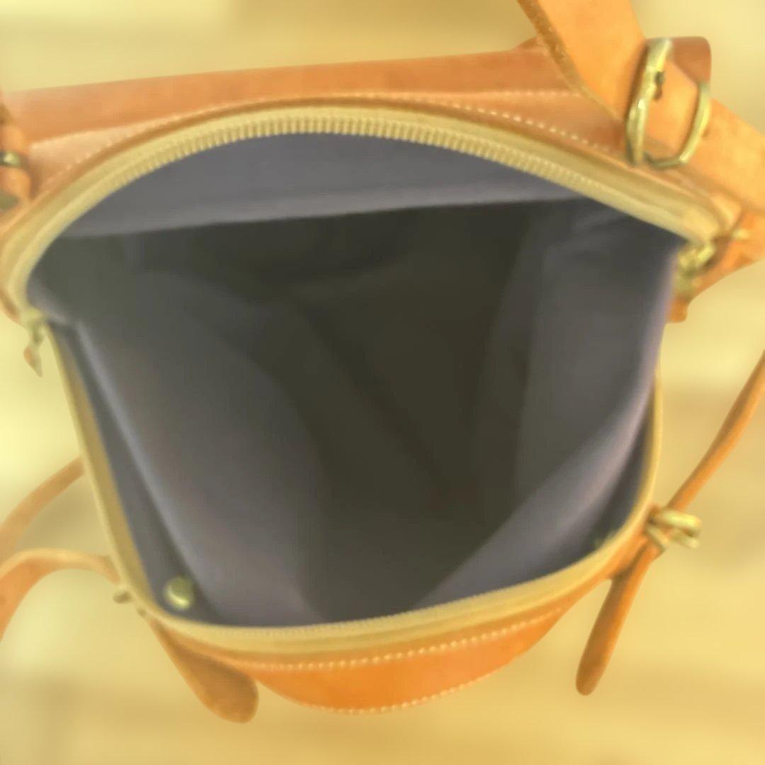 【希少】イルビゾンテ 3wayキャンディ キャンバス レザー コンパクトタイプ