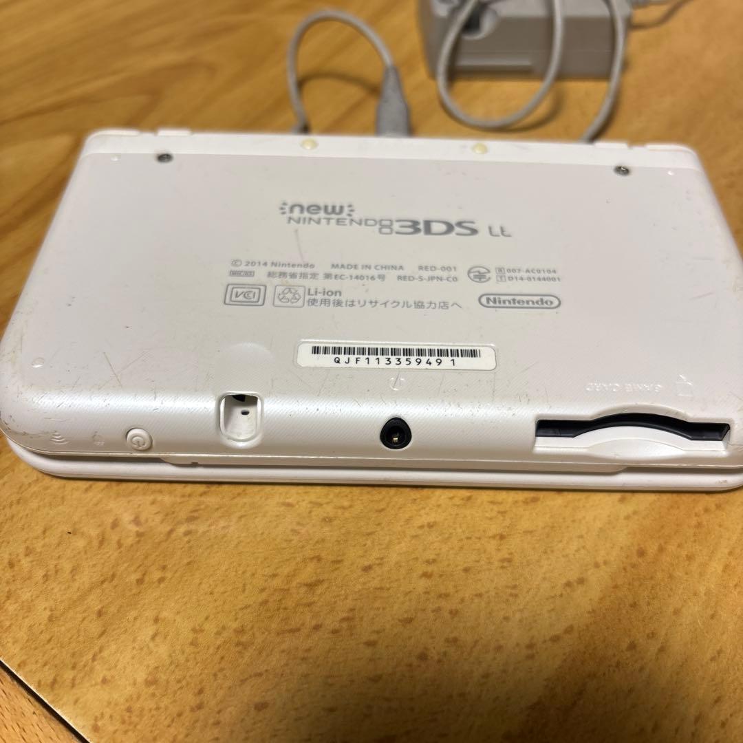 任天堂 Newニンテンドー3DS LL パールホワイト 3dsll 本体