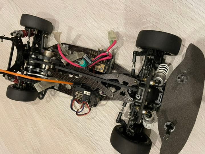 タミヤメカ付き4WDプロポ付 フレーム ワイスピボディ - メルカリ