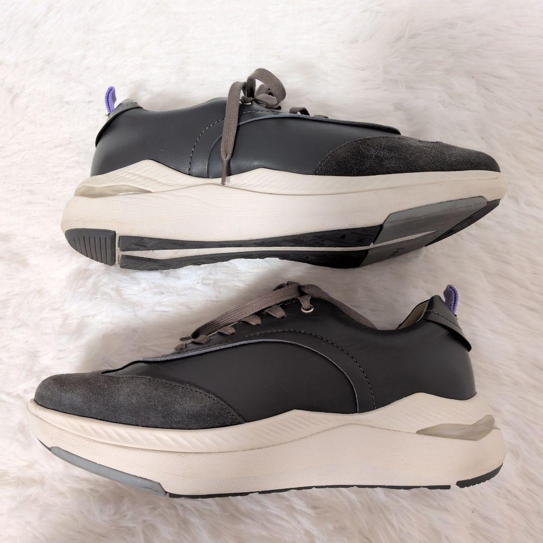 【極美品】ペダラ ライドウォーク 23 2E レザー スニーカー　ウォーキング