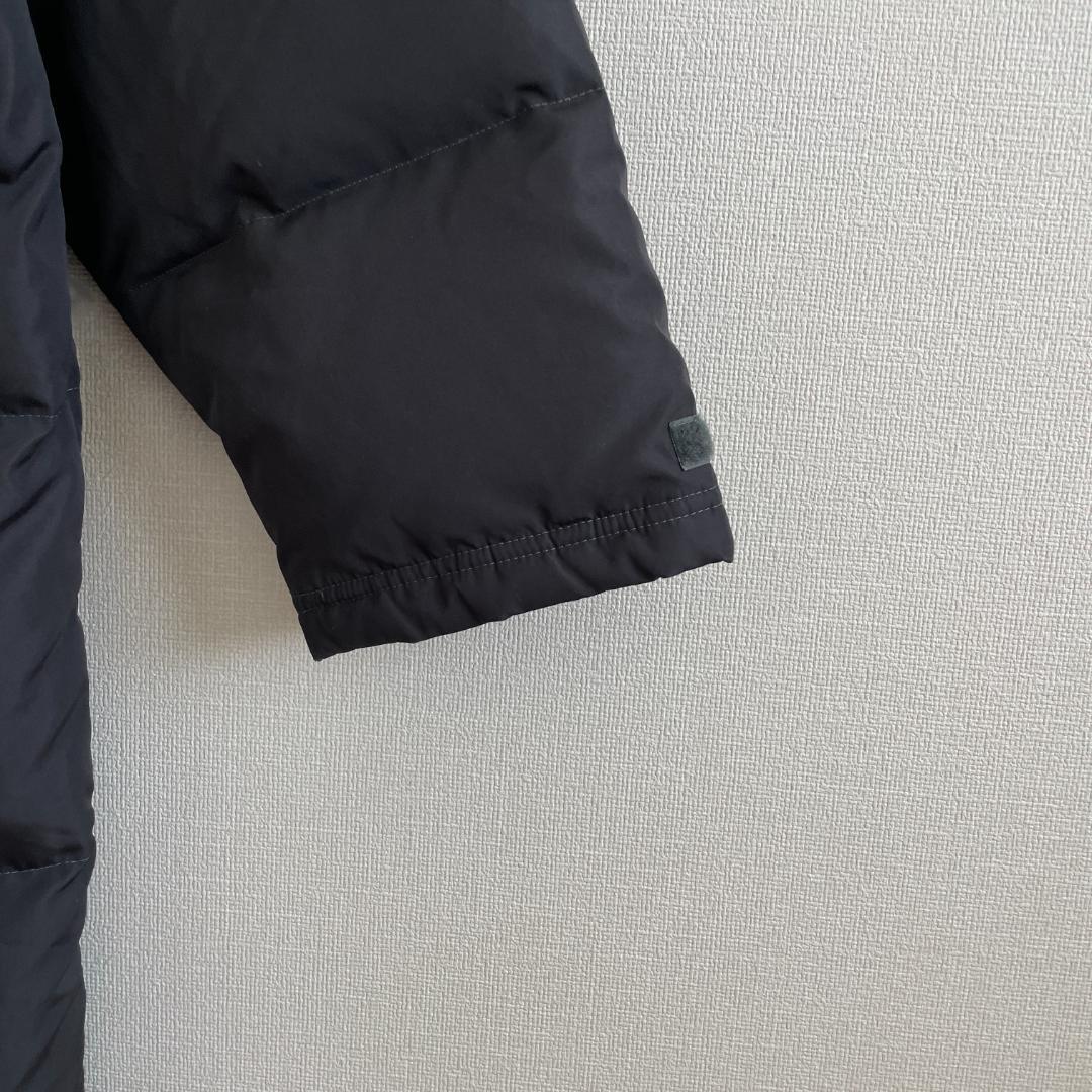 MIZUNO ミズノ　刺繍　ダウンコート　ベンチコート　XL　フード　ブラック