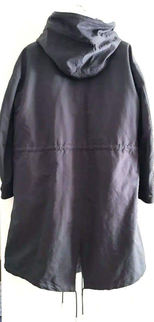 THE RERACS　 ブラック ロング モッズコート