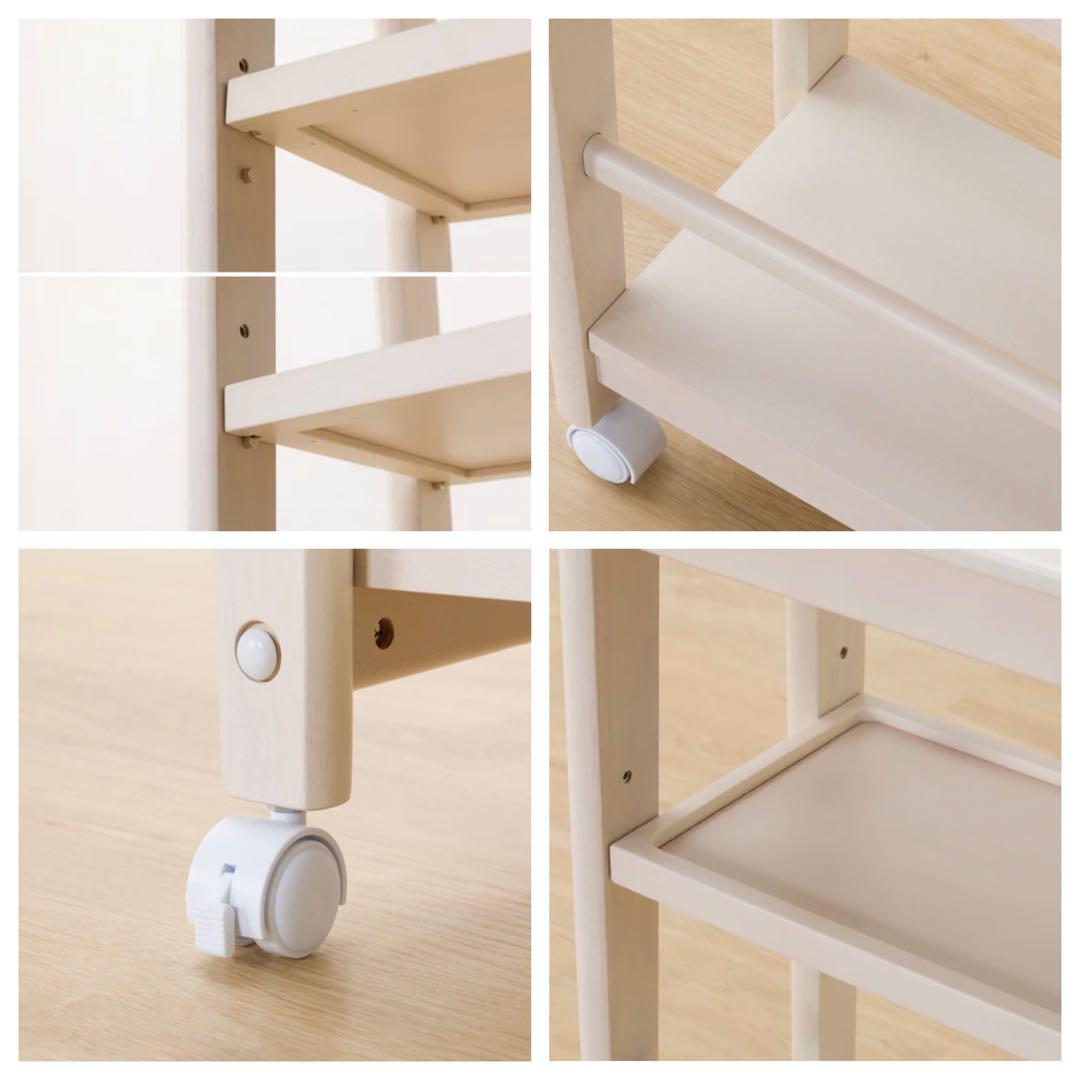 ニトリ｜アルナス｜ダイニングテーブル｜120×80｜ワゴン付き｜※椅子は対象外