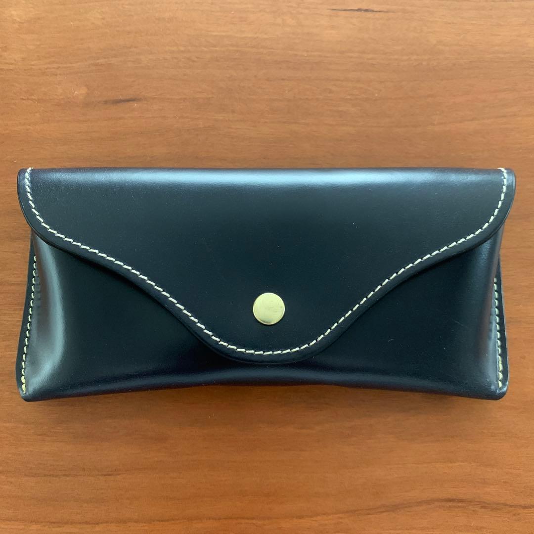 ホワイトハウスコックスブライドルレザー メガネケース