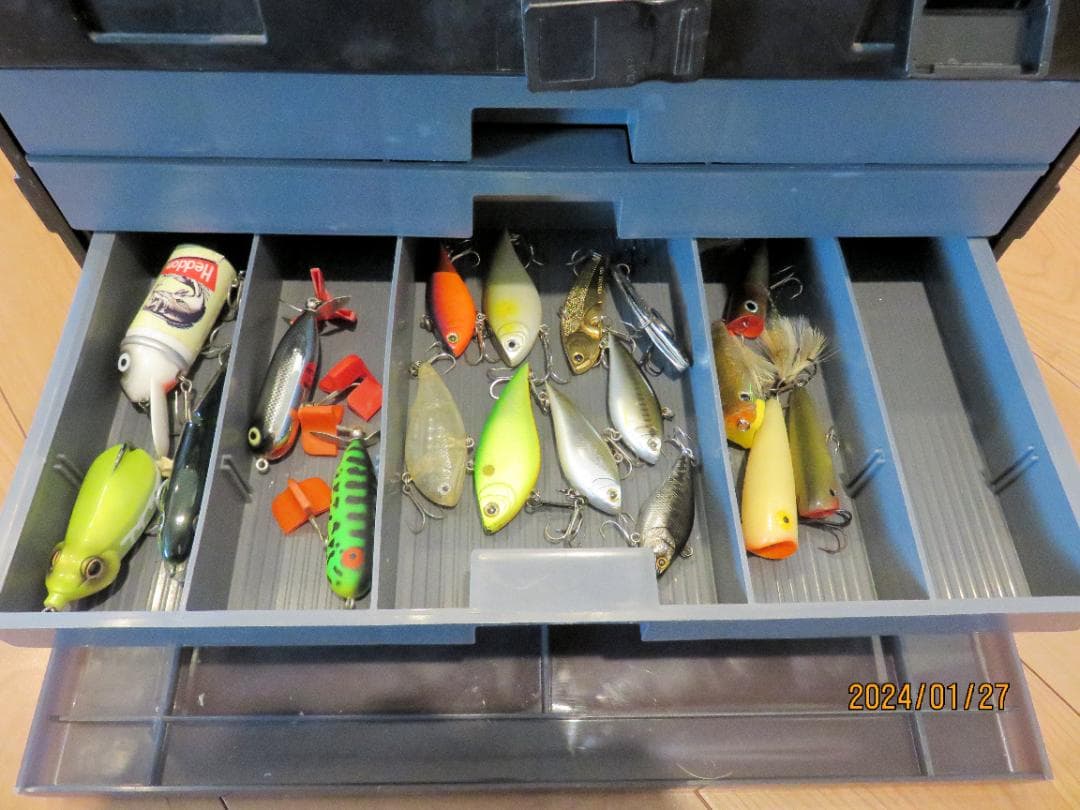 ルアー　ワーム　ボックス　GAIANT-DOG-X 　引退セット バス釣り