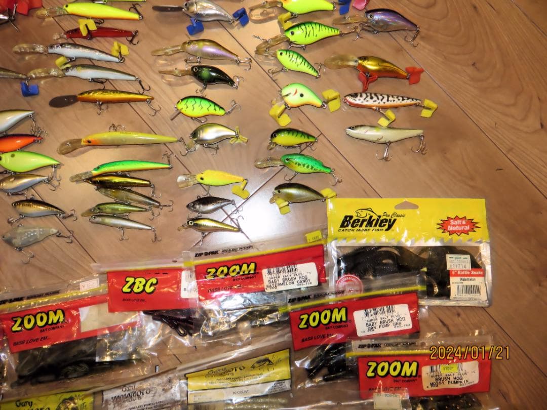 ルアー　ワーム　ボックス　GAIANT-DOG-X 　引退セット バス釣り