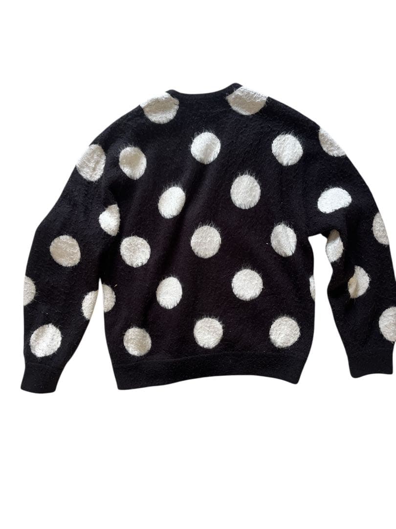 Supreme ドット柄 カーディガン