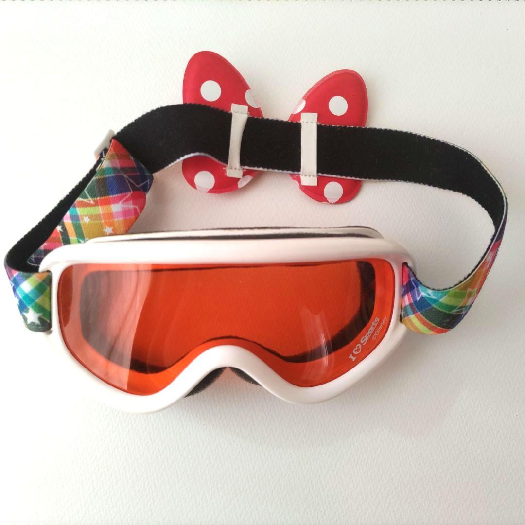 Disney【IGNIO】130上下スキーウェア ゴーグル グローブ 4点セット