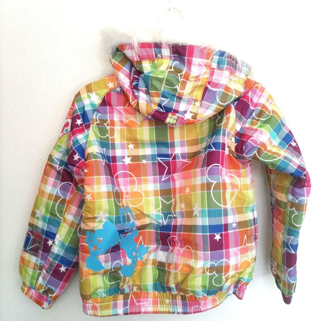 Disney【IGNIO】130上下スキーウェア ゴーグル グローブ 4点セット