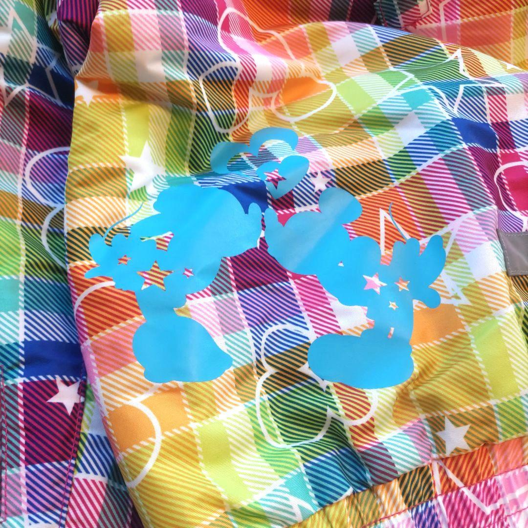 Disney【IGNIO】130上下スキーウェア ゴーグル グローブ 4点セット