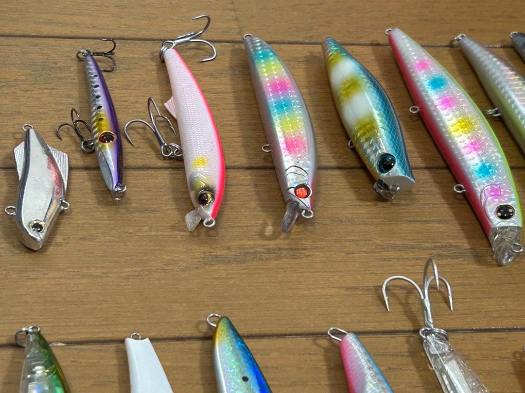 6*6様 シーバスルアー20個セット　まとめ売り　ブルーブルー　ダイワ　アイマ他