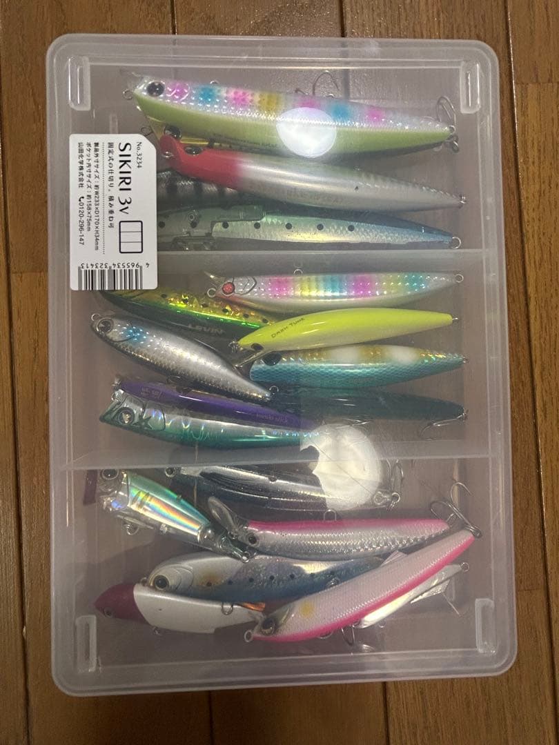 6*6様 シーバスルアー20個セット　まとめ売り　ブルーブルー　ダイワ　アイマ他