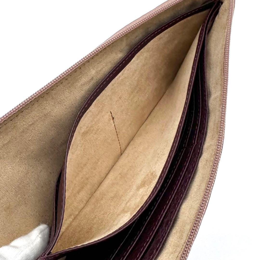 極美品✨ATAO アタオ リモ ヴィトロ 長財布 Lジップ シャルトルブルー