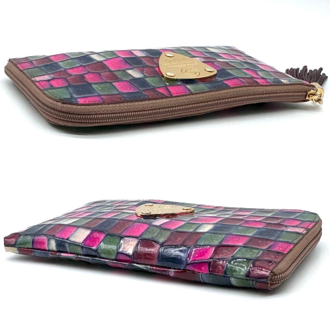 極美品✨ATAO アタオ リモ ヴィトロ 長財布 Lジップ シャルトルブルー