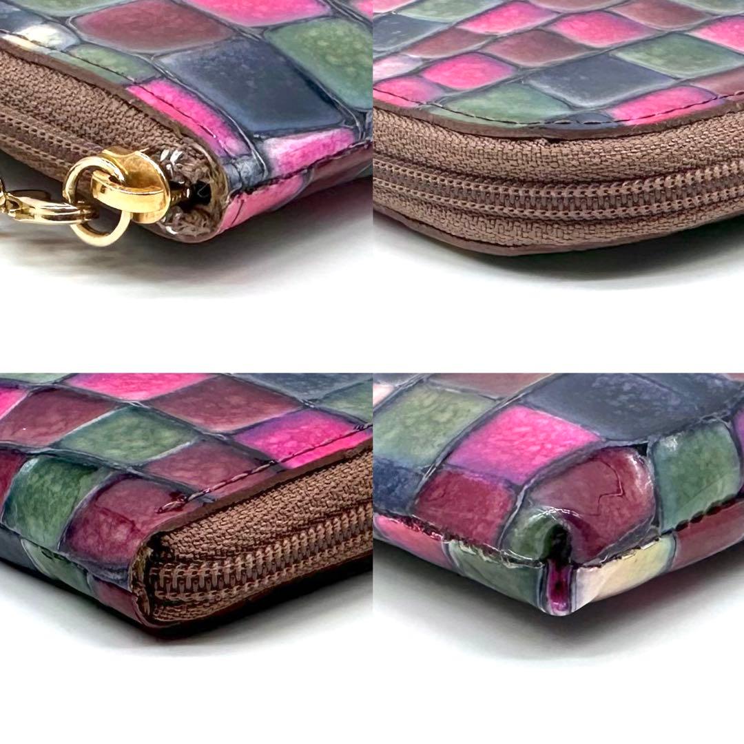 極美品✨ATAO アタオ リモ ヴィトロ 長財布 Lジップ シャルトルブルー