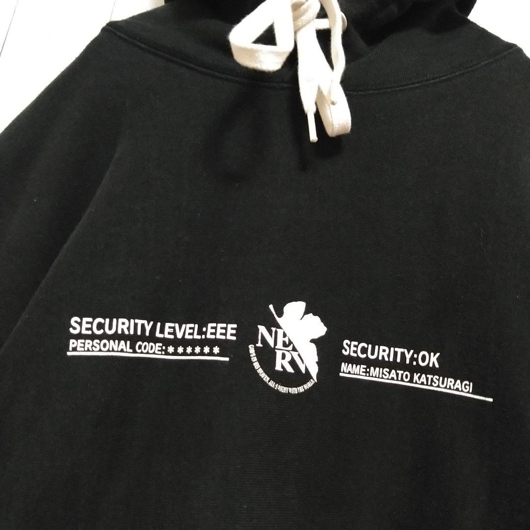 希少 glamb エヴァンゲリオン リリス ロンギヌスの槍 パーカー 黒 XL