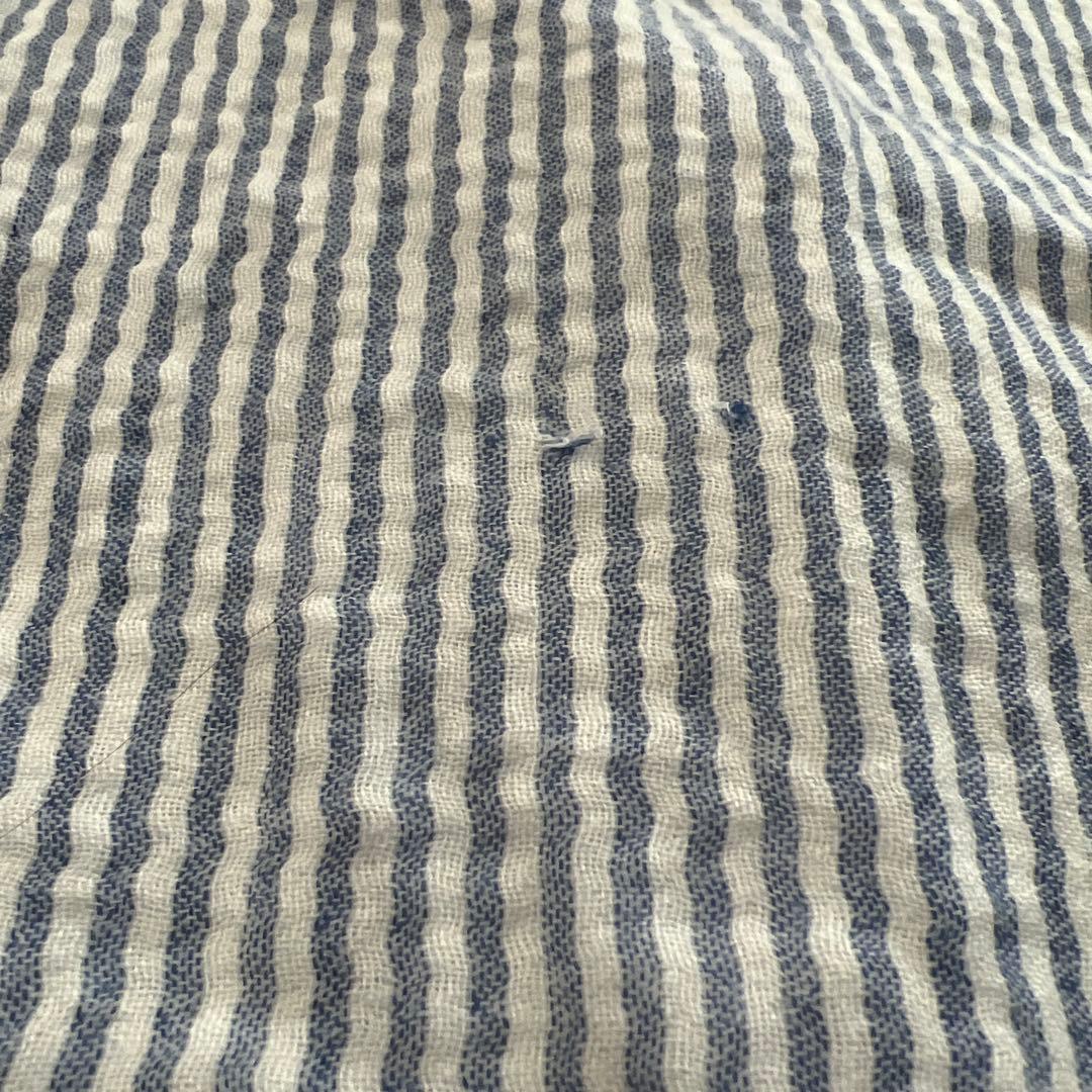 【UCHINO】マシュマロガーゼストライプ パジャマ 究極のガーゼ S