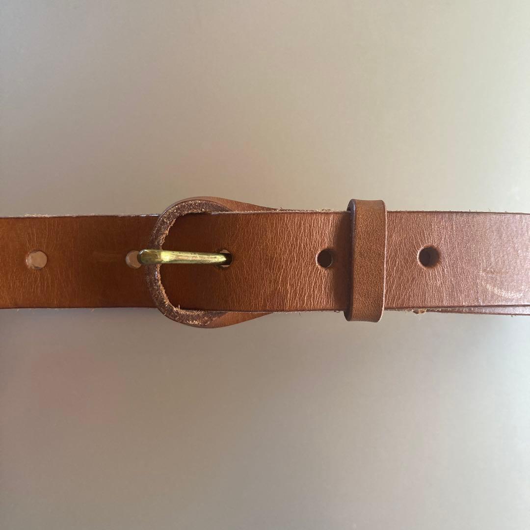 【25】steven alan レザーベルト