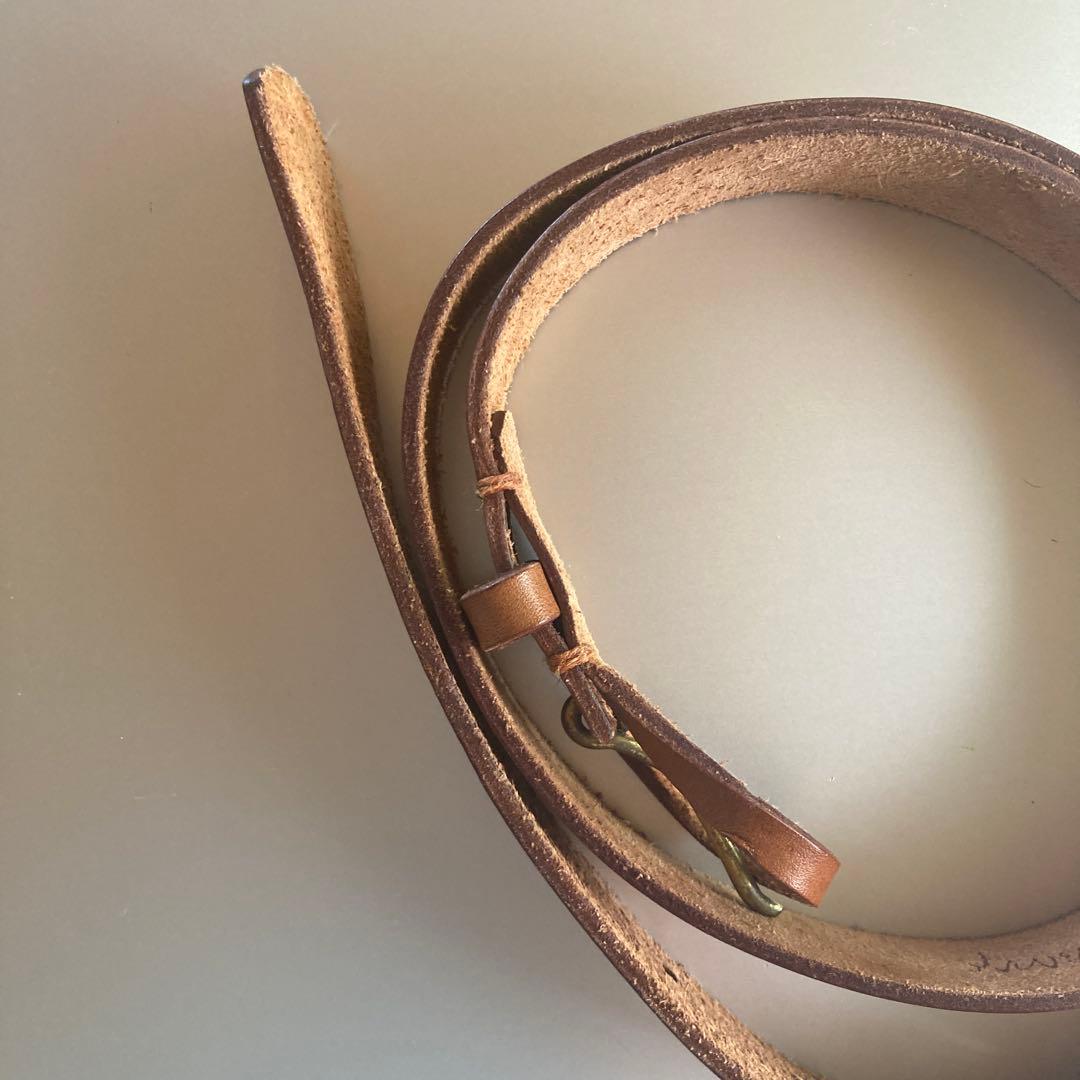 【25】steven alan レザーベルト