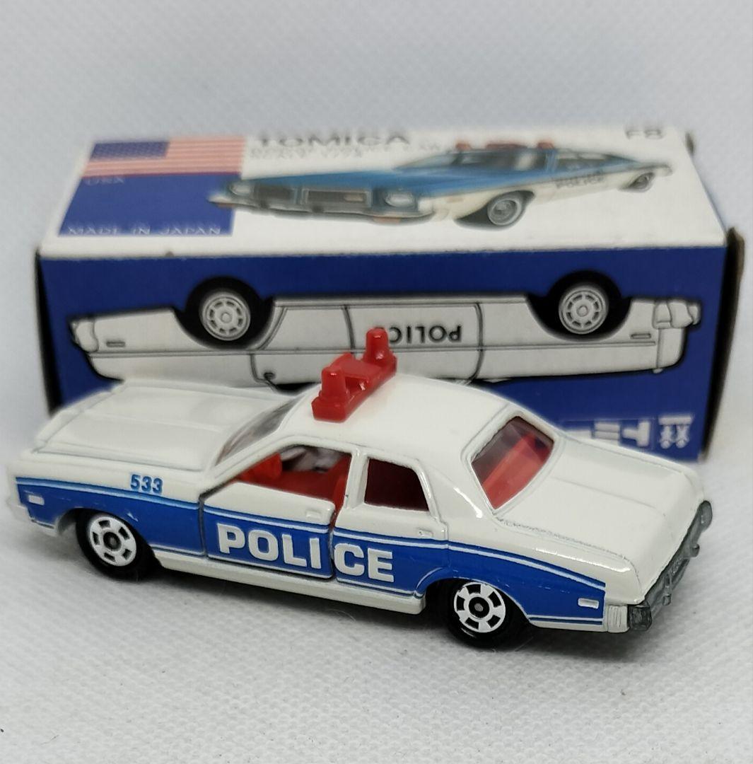 《青箱トミカF8-1-7》ダッジコロネットカスタム【アメリカンポリスカーフェアB