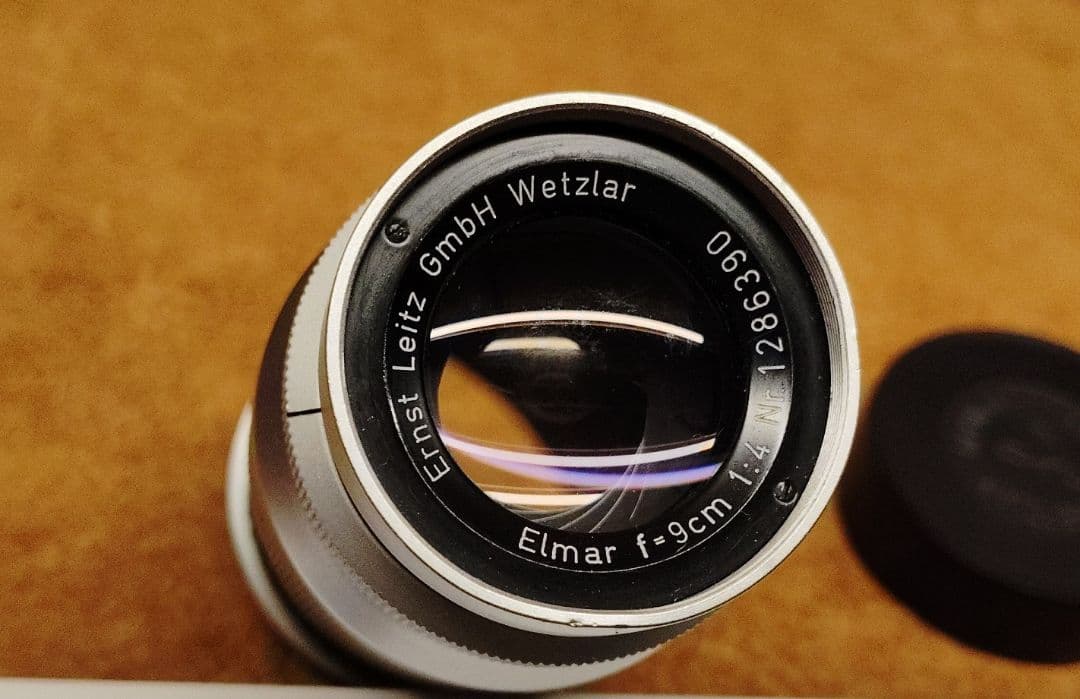 ライカL39用Elmar 9cm 1：4 レンズ