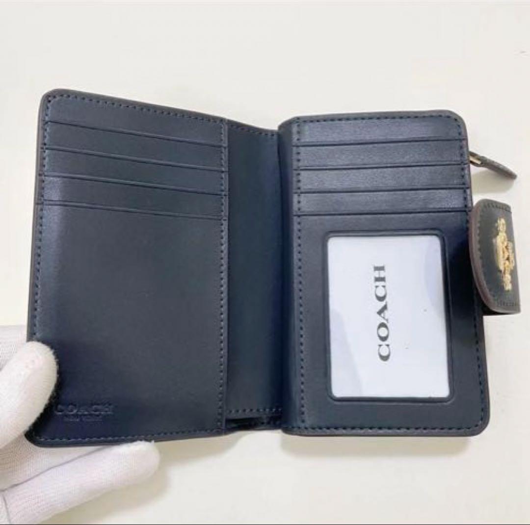 新品未使用 COACH チェリー柄 二つ折り財布 大人可愛い プレゼント