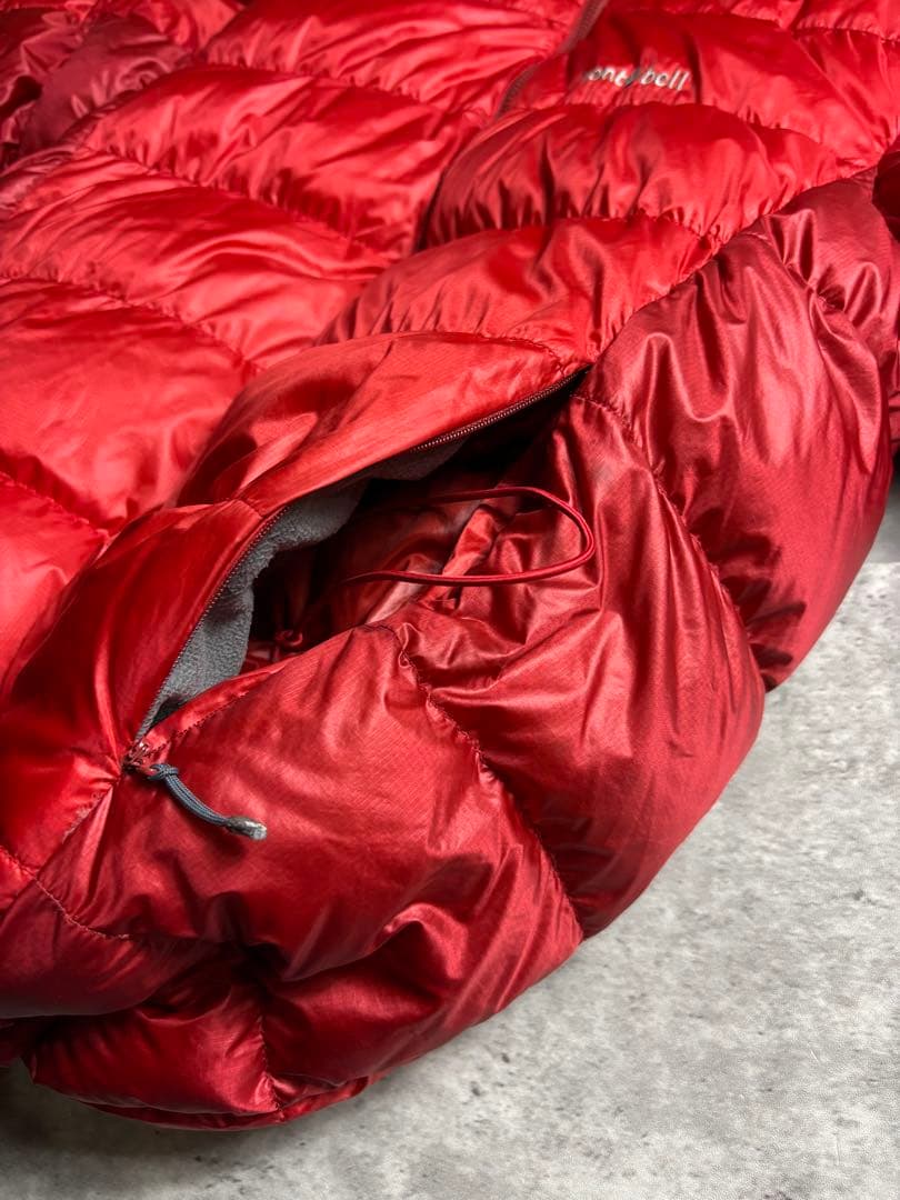 mont-bell アルパインダウンパーカ レッド