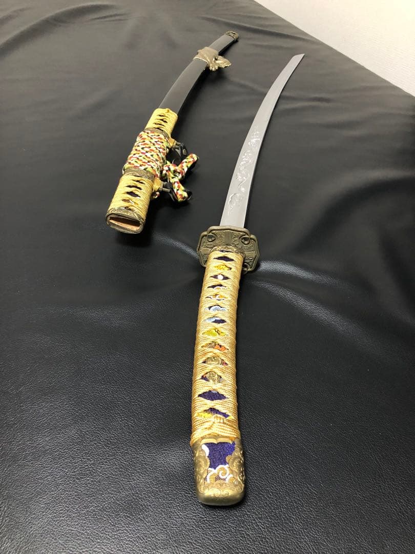刀 かたな 剣 樋入龍掘り刀身 長尺 模造刀 模擬刀