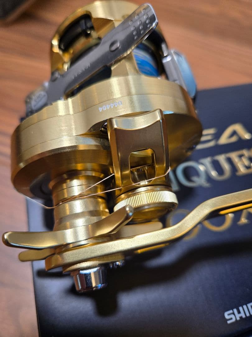 オシアコンクエスト300XG　ゴメクサスハンドル　替えスプール