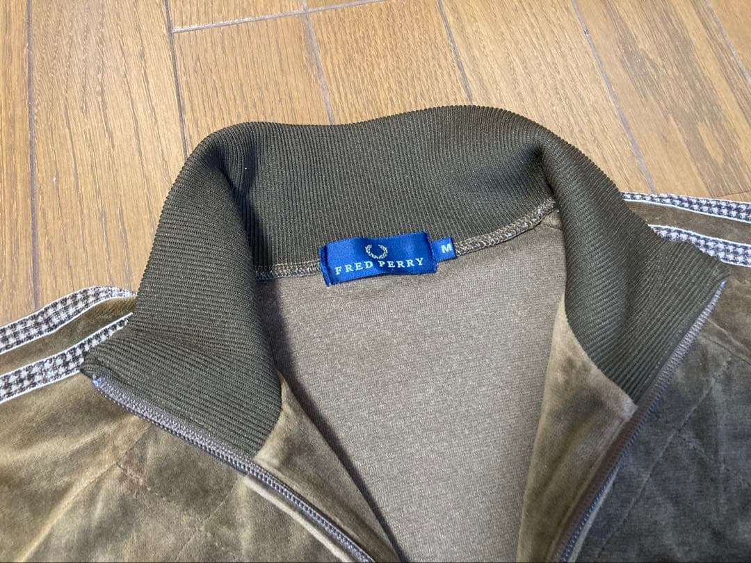 やっぴ　FRED PERRY フレッドペリー トラックジャケット ベロア