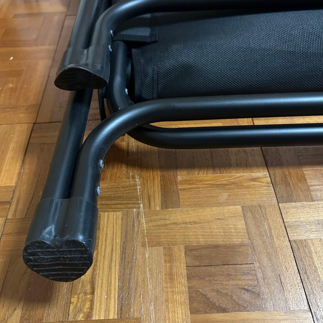 DOD オヤコチェア　ブラック 折りたたみチェア キャンプ　ベンチ