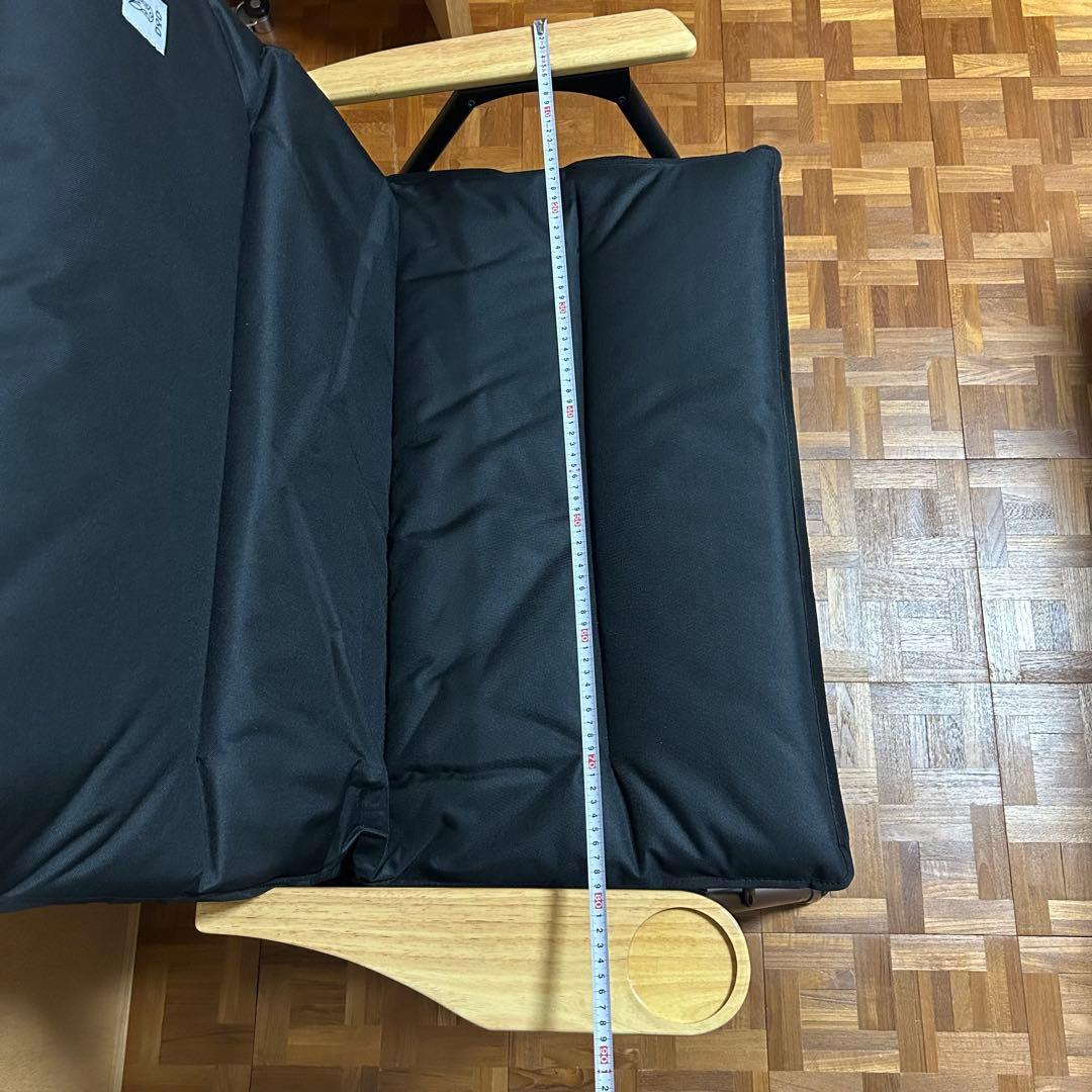 DOD オヤコチェア　ブラック 折りたたみチェア キャンプ　ベンチ