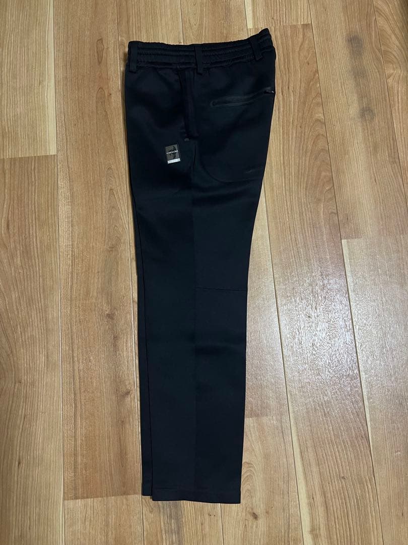 MARK & LONA ブラックパンツ スリムフィット