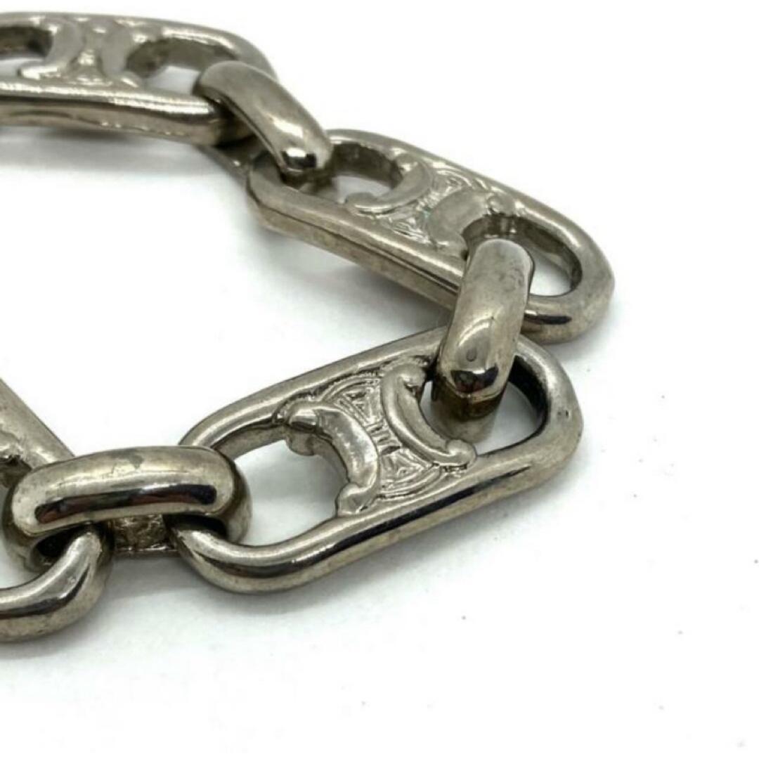 セリーヌ CELINEブレスレット トリオンフ マカダム ターンロック シルバー