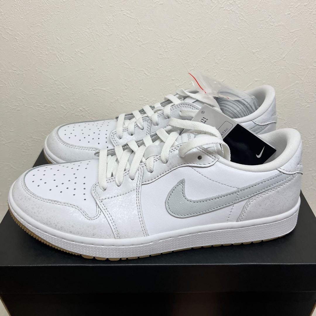 28cm ナイキ エア ジョーダン 1 ゴルフ 白 定価以下