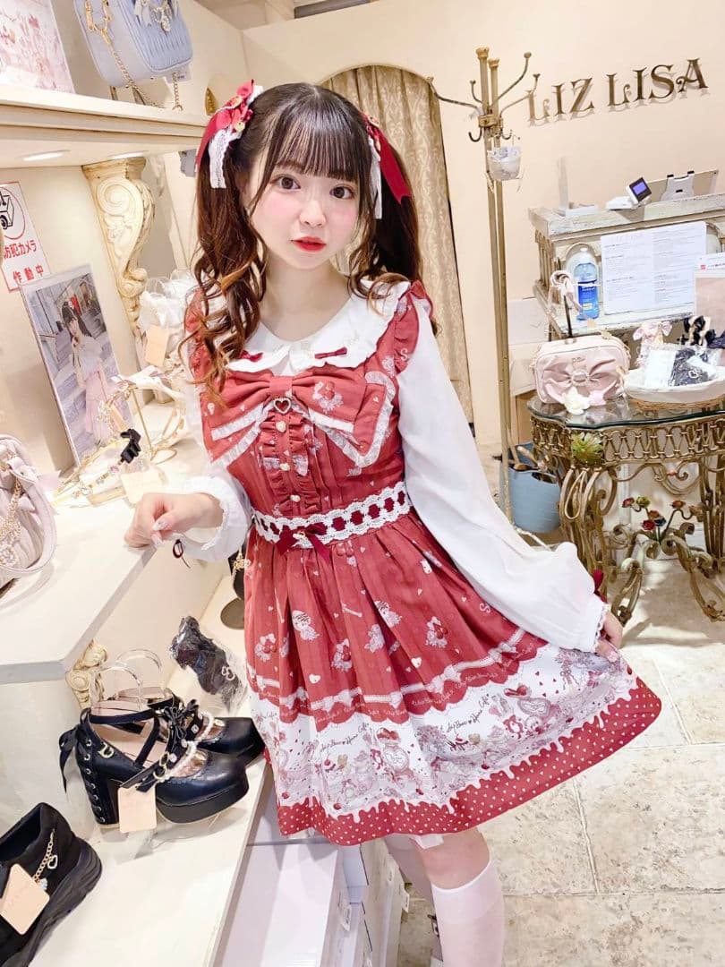 リズリサ ロリータワンピー 姫ギャル 姫カジ 姫ロリ 夢展望 アマベル