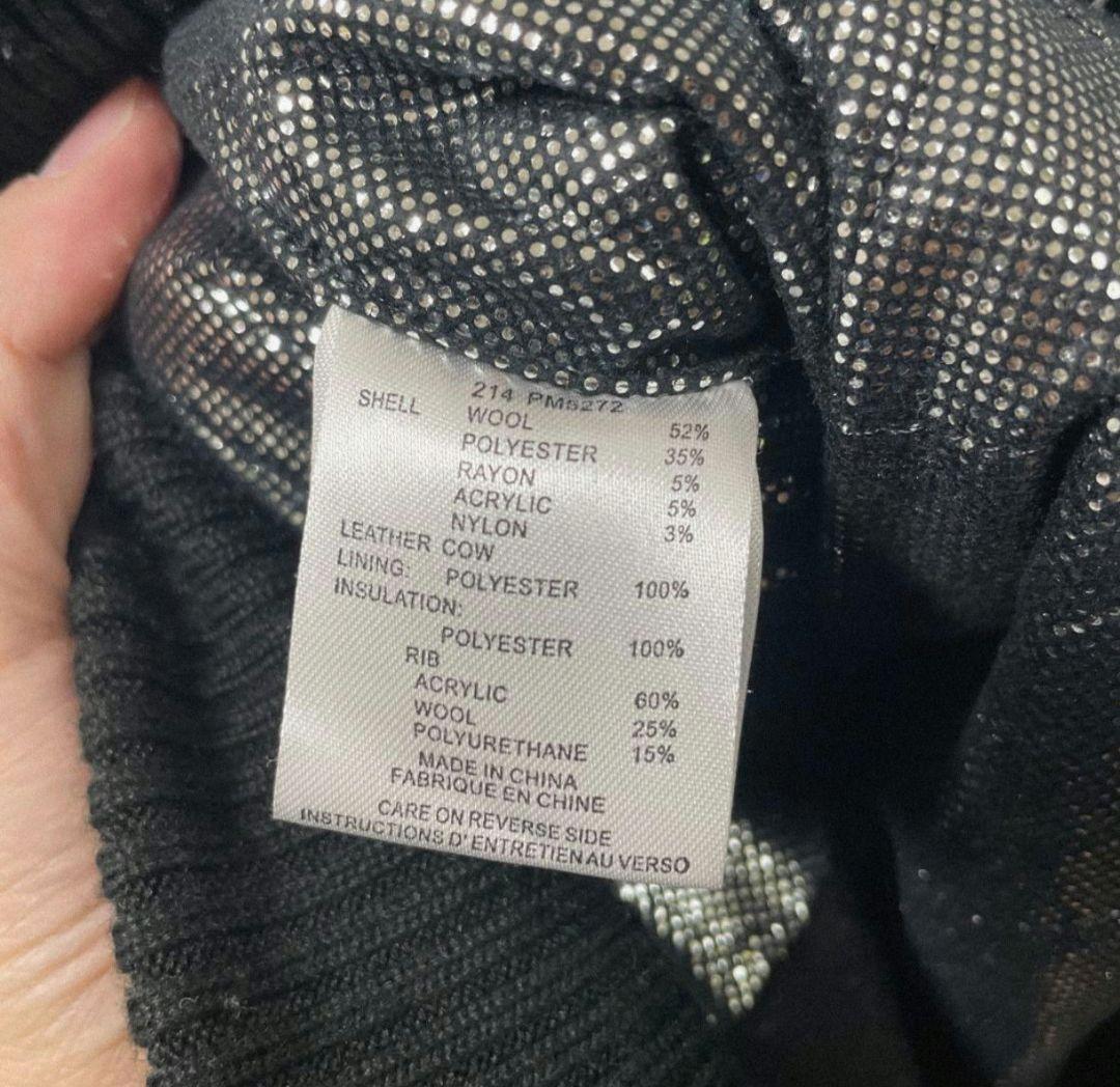 Colunbia コロンビア スタジャン レザー 牛革 黒 レア 希少