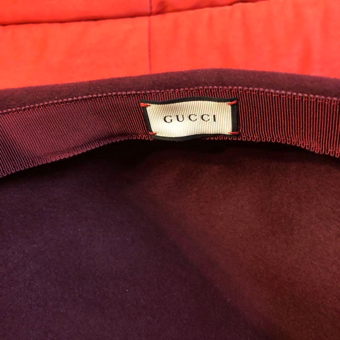 グッチ　ベレー帽　60(XL)サイズ