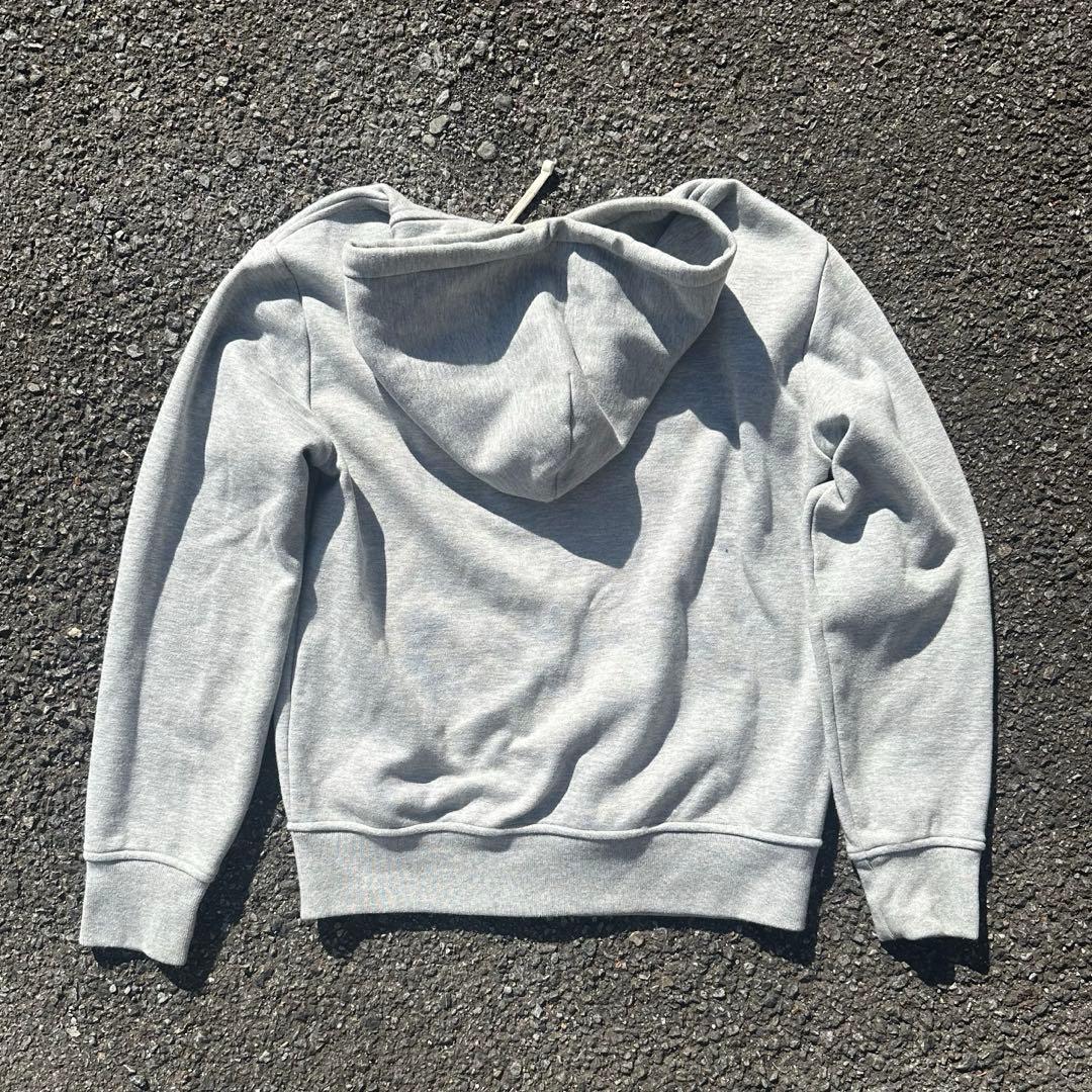 現行QRタグ】Polo Ralph Lauren グレー ジップアップパーカー - メルカリ