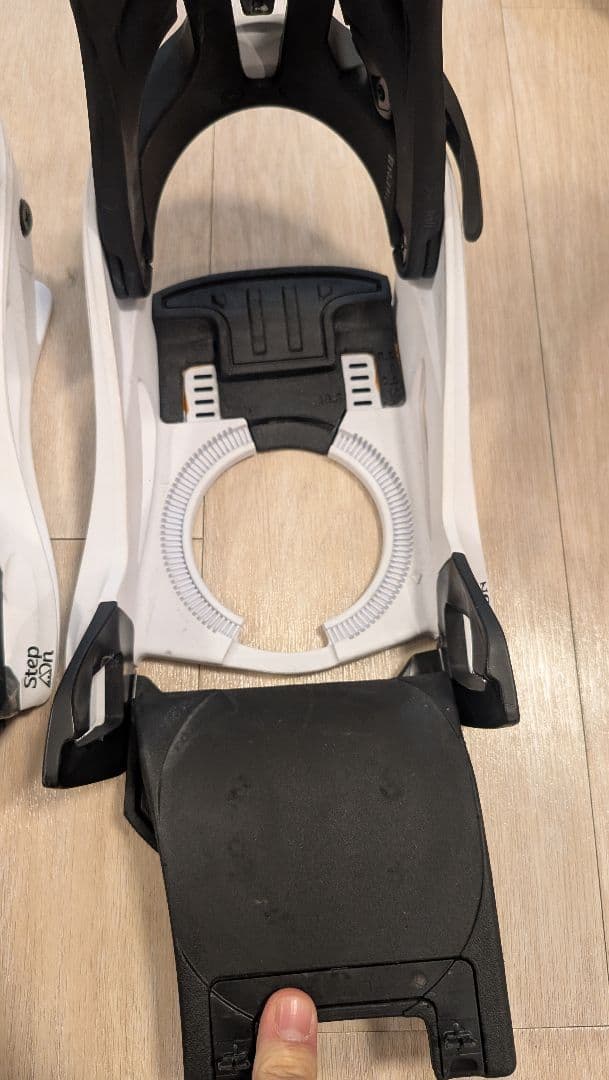 Burton Step on メンズ　M　パンダ色