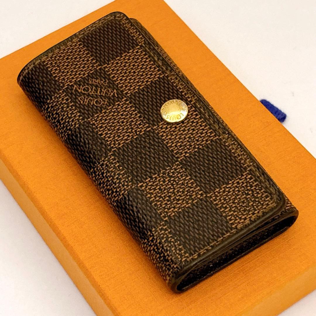 ⭐️超極上美品レベル⭐️ルイヴィトン⭐️ダミエ⭐️ミュレティクレ⭐️4連キーケース⭐️