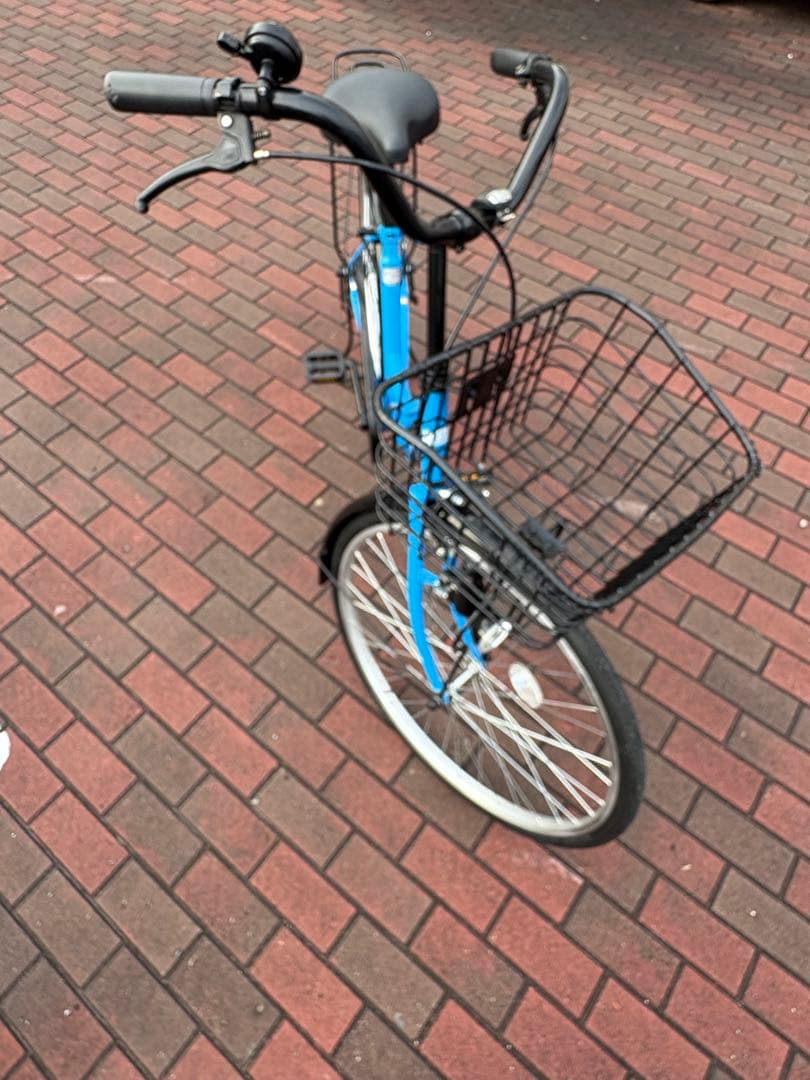 綺麗な水色ママチャリ(26㌅)個人配達致します。お引き取りでも、大丈夫です。