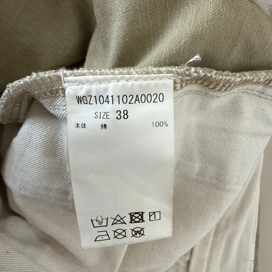 Whim Gazette 【GEMINI】 テーパードパンツ 38 ベージュ - メルカリ