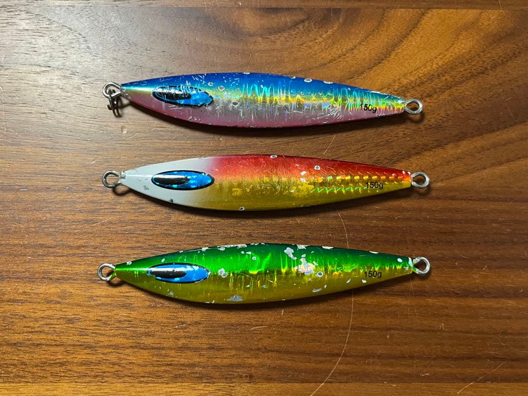 ダイワ　FKジグ　TG 150g 3本まとめてセット　がまかつ　マリア　小物付き