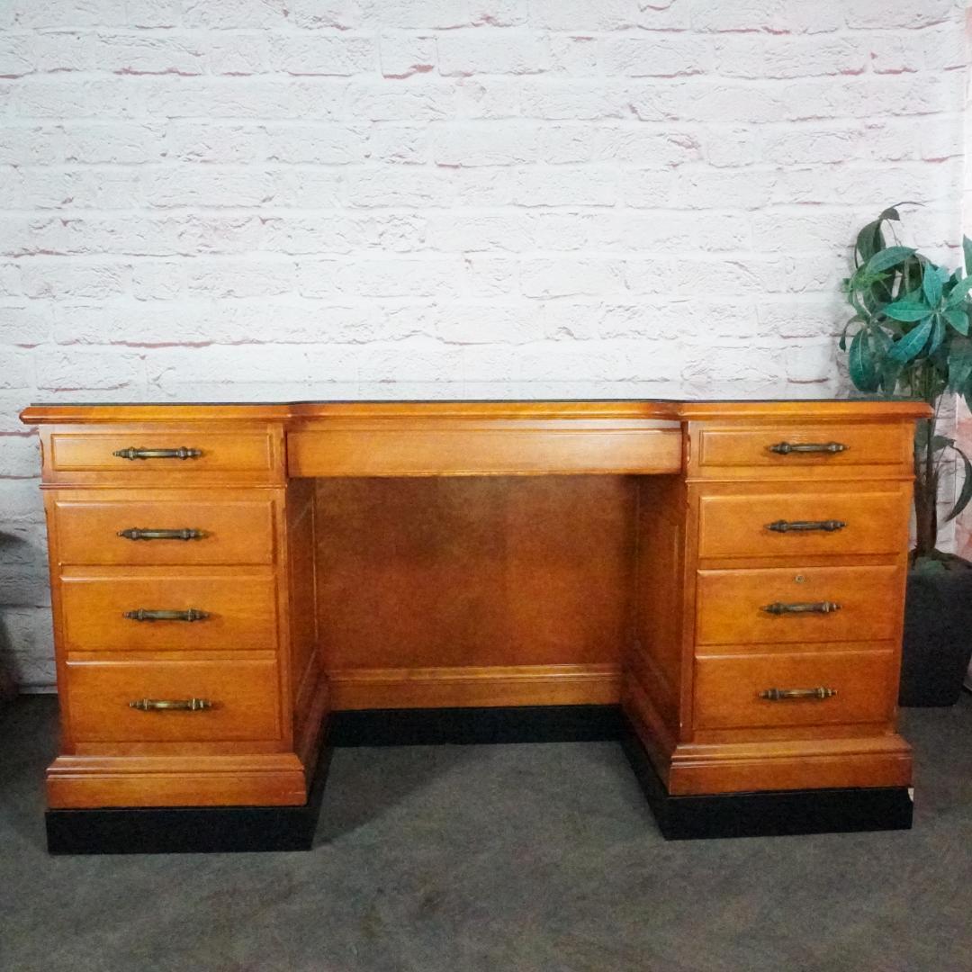 Daniel/横浜ダニエル 両袖机 エグゼクティブデスク役員 アーリーアメリカン